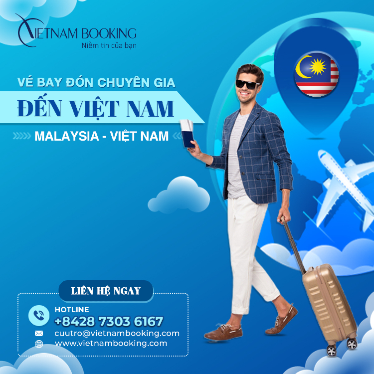 Chuyến bay đón chuyên gia từ Malaysia về Việt Nam
