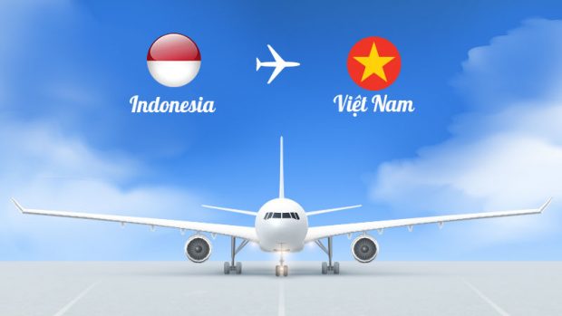 Vé máy bay từ Indonesia về Việt Nam giá rẻ nhất