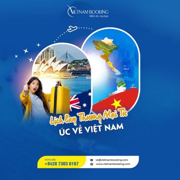 Vé máy bay từ Úc về Việt Nam giá rẻ