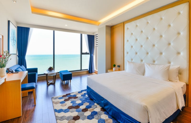Phòng ngủ ở khách sạn Riva Vũng Tàu