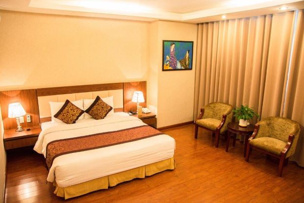 Phòng ngủ tại khách sạn Mường Thanh