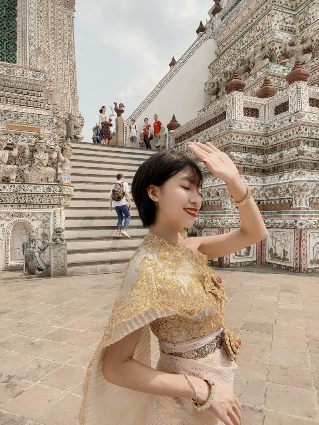 Check in tại một trong những ngôi chùa đẹp nhất Thái Lan