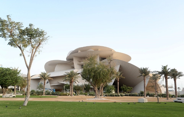 Toàn cảnh bảo tàng Quốc gia Qatar