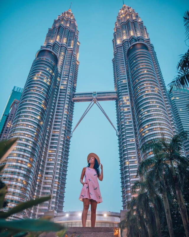 Tháp đôi Petronas nổi tiếng tại Malaysia