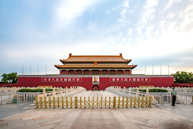 Thiên An Môn - một trong những địa danh nổi tiếng nhất của Trung Quốc