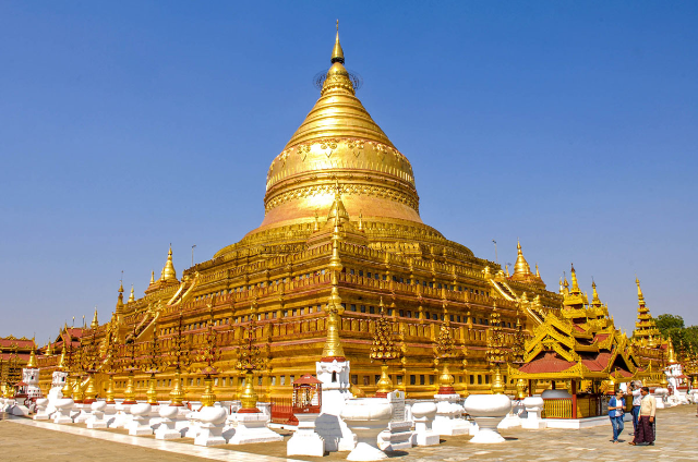 Toàn cảnh của ngôi chùa Shwedagon