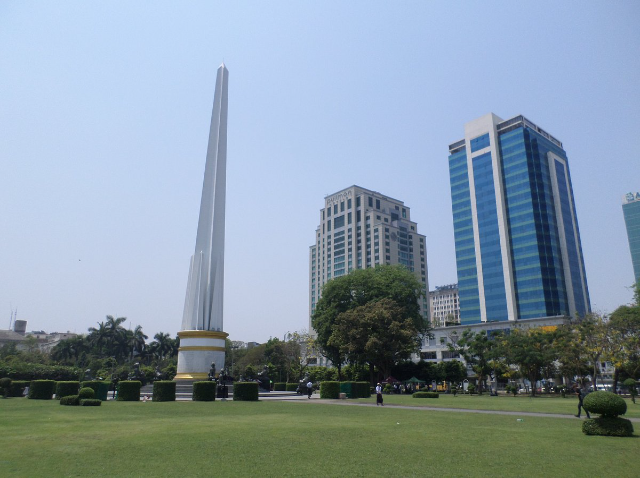 Đài tưởng niệm độc lập ở Yangon, Myanmar