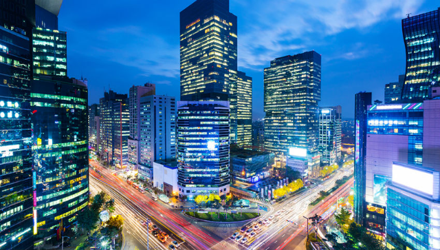 Thành phố Seoul về đêm
