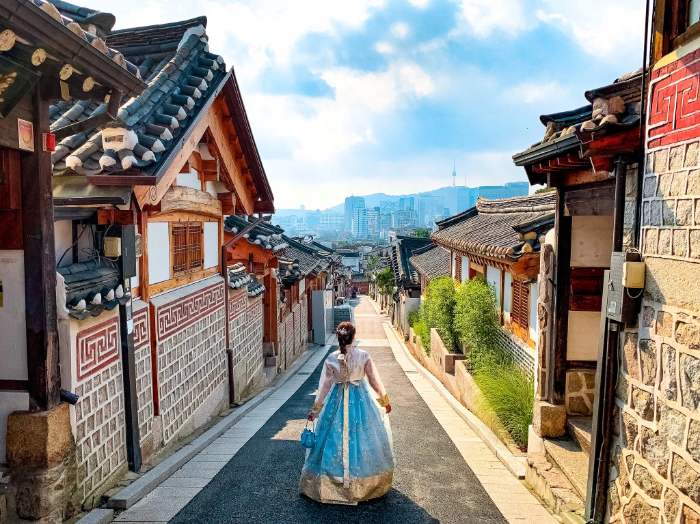 Trải nghiệm mặc trang phục truyền thống của người Hàn Quốc