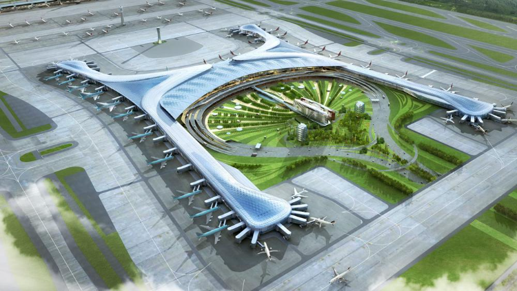Sân bay quốc tế Incheon là sân bay lớn nhất và hiện đại nhất ở Hàn Quốc