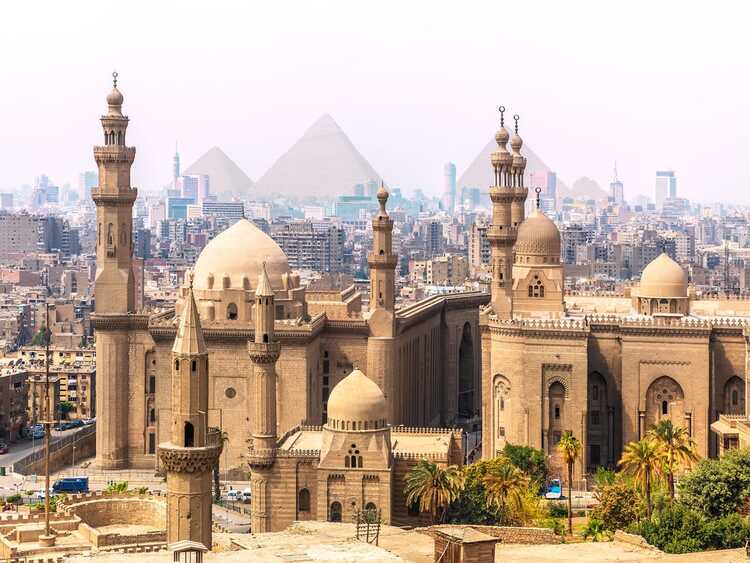 Vé máy bay đi Ai Cập - khu phố cổ Cairo