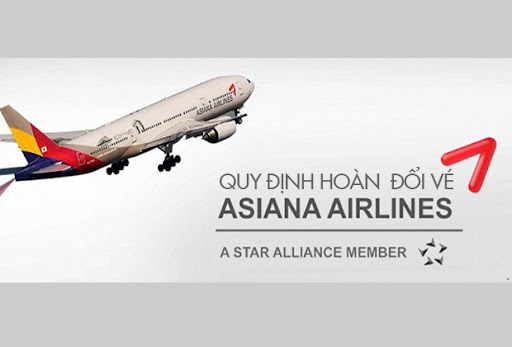 Phí đổi vé máy bay Asiana Airlines là bao nhiêu?